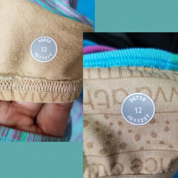 Ivivva LOT OF 2 Strappy Luon Tanks w/ Built In Bra - Picture 4 of 4